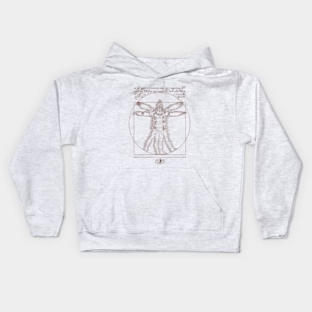 Vitruvian Franky Kids Hoodie by Lithium